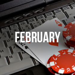 Review of the online poker traffic for February