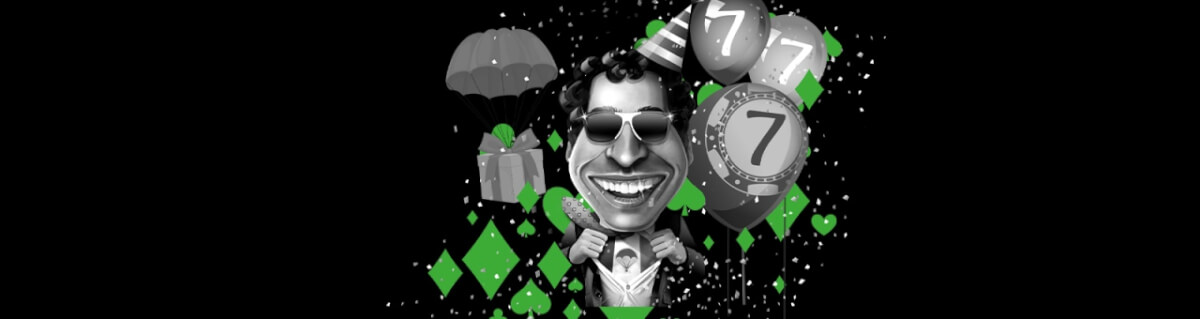 Unibet will give away almost €95,000 by the end of April to celebrate its 7th anniversary