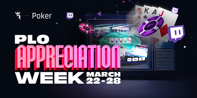 Run It Once Poker Appreciation Week\: New Promotion Running March 22\-28