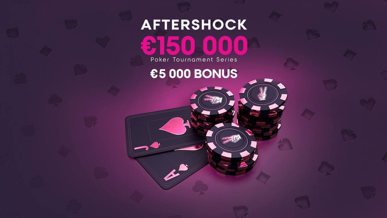 Серия AfterSHOCK от Vbet Poker 