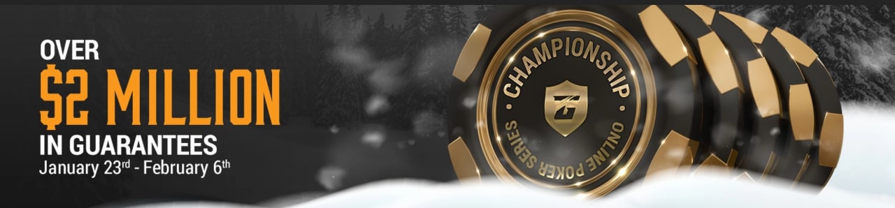 Championship Online Poker Series on Chico Network with GTD \$2M
