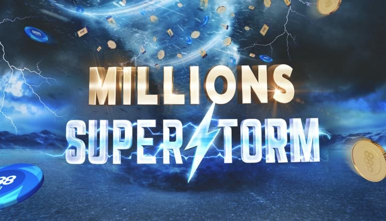 8️⃣8️⃣8️⃣Millions Super Storm\: \$2M GTD в течение 3 недель