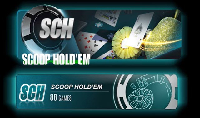 Scoop Hold'em by Upoker\: mix of OFC and NLH