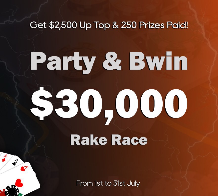 Party Bwin\: \$30,000 Rake Race