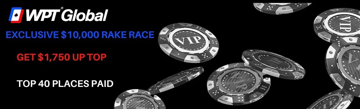 WPTGlobal\: \$10,000 Monthly Rake Race