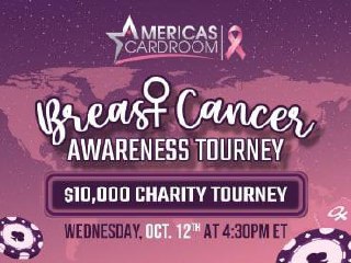 On Wednesday, ACR will host a women's charity tournament