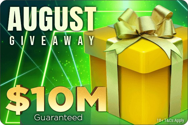GGPoker Announces \$10M in August Prizes