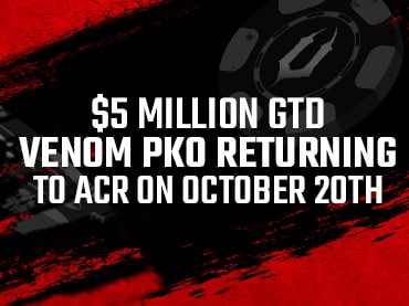 The Venom PKO with \$5 million GTD will be held in October on the WPN network
