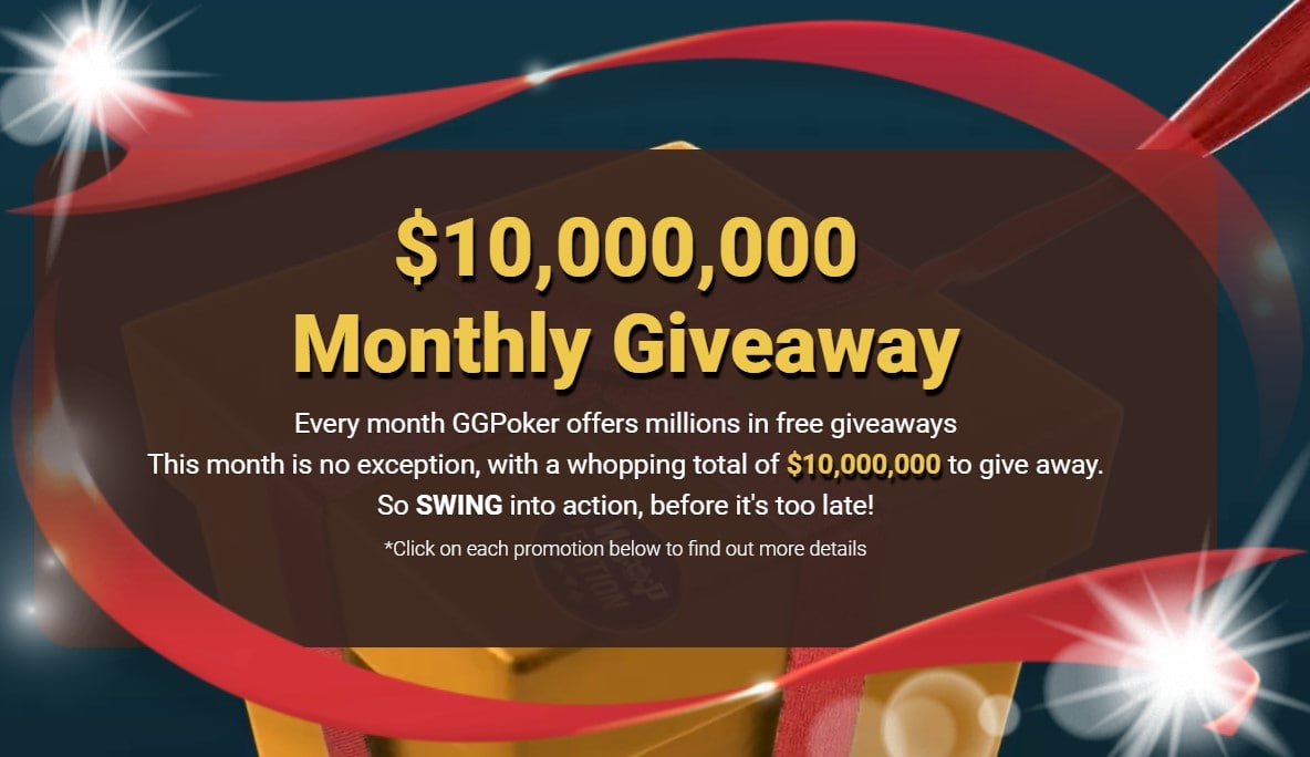 GGPoker Announces \$10M in September Prizes