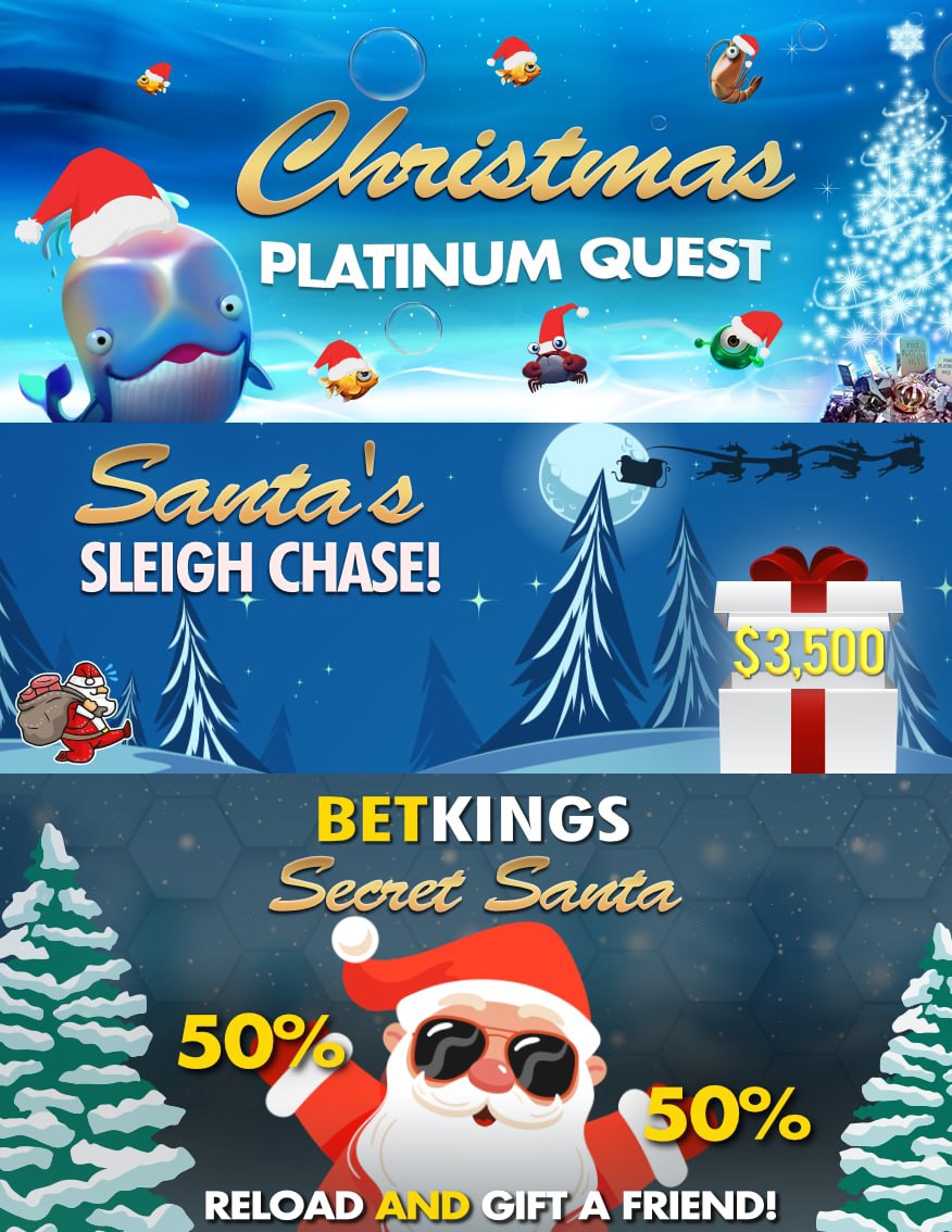 BetKings\: three Christmas promotions